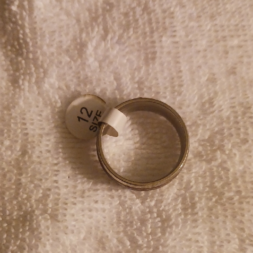 Silver Ring Size 12